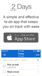 Mobile Screenshot of 2daysapp.com